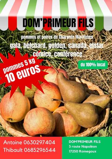Nos fruits de saison - Romegoux Nos fruits de saison - Romegoux